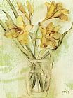 Vase of Day Lilies II by Cheri Blum